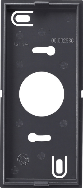1St. Gira 850528 Montagepl. Wohnungsstation AP + Gong System 55 Anthrazit