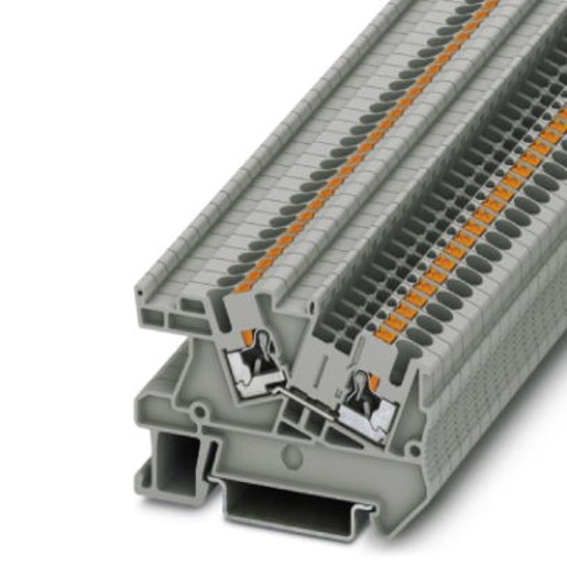 10St. Phoenix PTI 2,5 Installationsklemme Push-in-Anschluss Querschnitt: 0,14 mm² - 4 mm² AWG: 26 - 12 Breite: 5