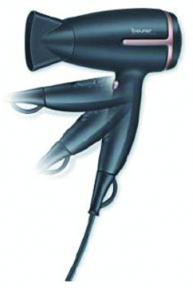 1St. BEURER HC 25 Resie-Haartrockner