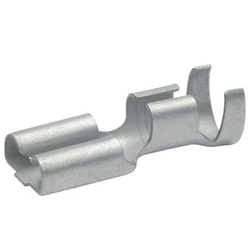 100St. Klauke 2750 Flachsteckhülse nicht-isol., 6,3x0,8 mm