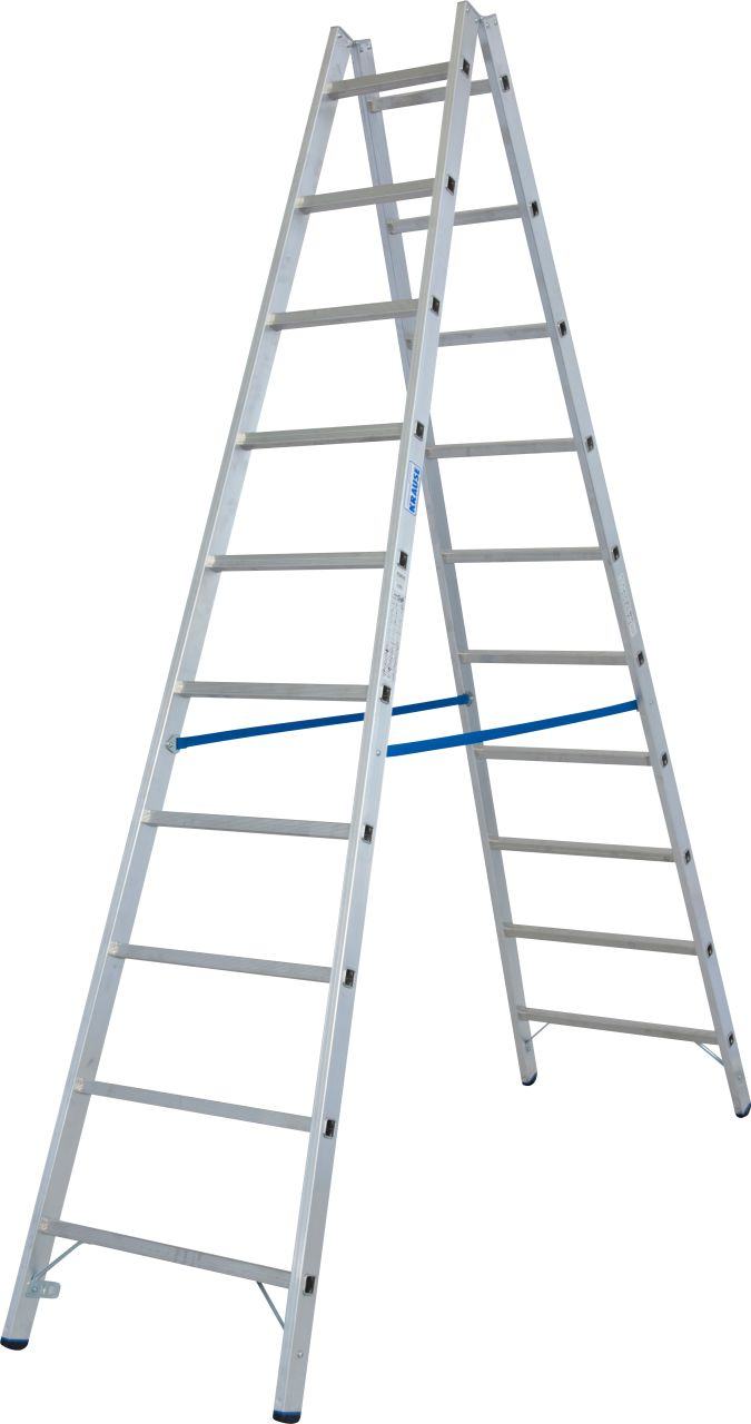 1St. Krause 124937 TRBS beachten! Sprossen-DoppelLeiter 2x10 Sprossen 1St. Krause 124937 TRBS beachten! Sprossen-DoppelLeiter 2x10 Sprossen