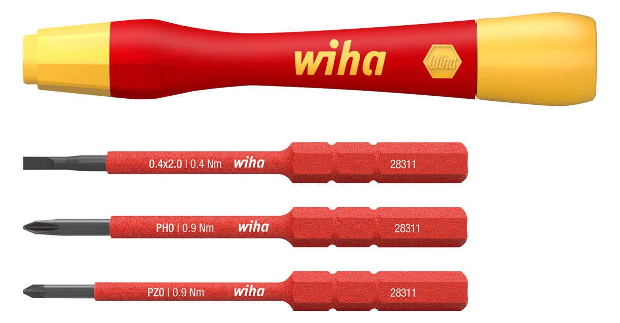 1St. Wiha SB28310401 Feinschraubendreher Set 4tlg