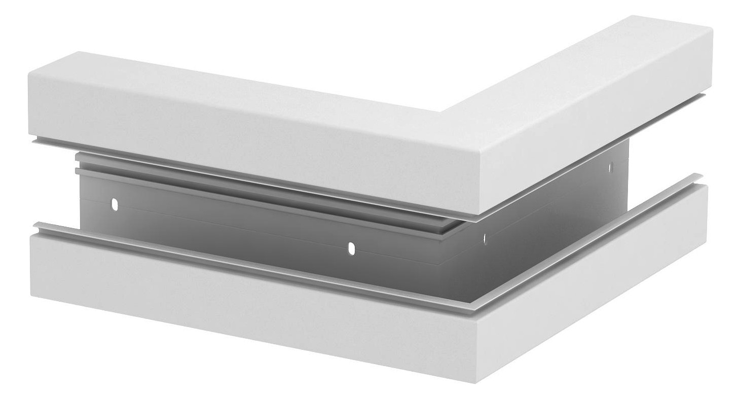 1St. OBO GK-A70170RW Außeneck 70x170mm PVC reinweiß RAL9010 6274710