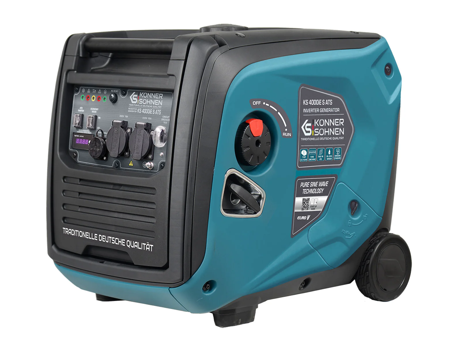 1St. Könner & Söhnen KS4000iESATS Inverter-Generator KS 4000iE S ATS