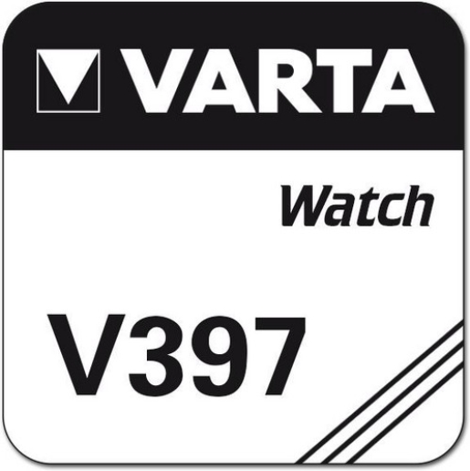 1St. Varta Knopfzelle V397 1,55V 30mAh 00397101111 *Blister a 1 St.