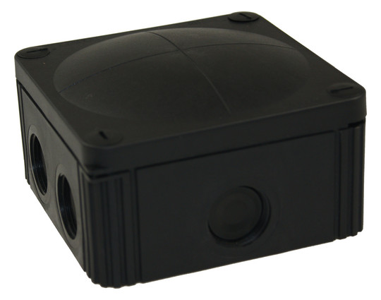 3St. Wiska 10060648 Abzweigkasten 6qmm, Combi 607/leer IP66/67, schwarz