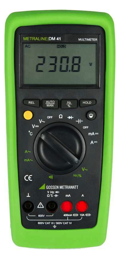 1St. GMC Metraline DM 41 Digital-Multimeter mit Temperaturmessung