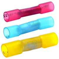 100St. Klauke 670WS Stossverbinder mit Wärmeschrumpfisolierung isoliert 0,5qmm-1qmm E-Cu