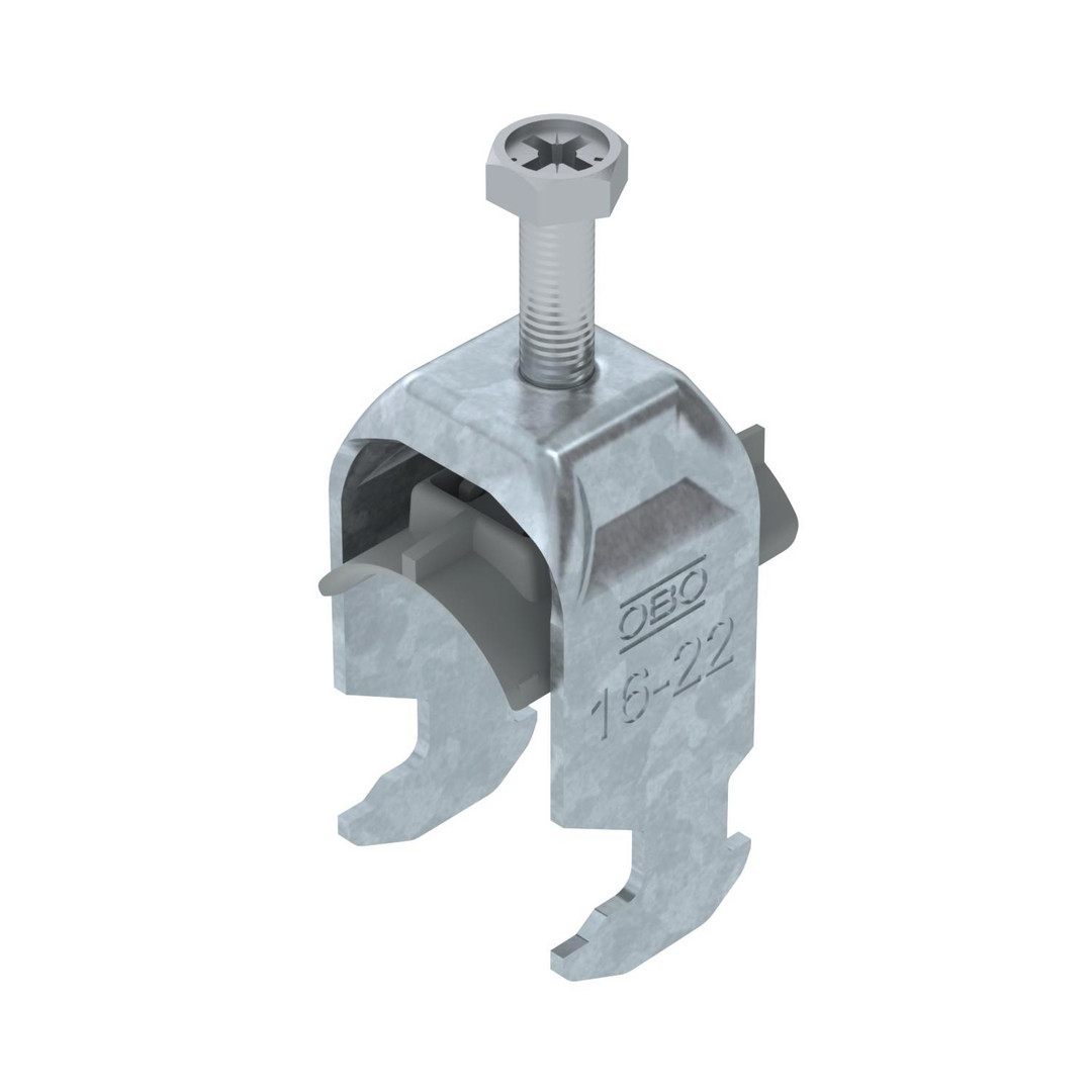 1St. OBO BS-H1-K-22 FT Bügelschelle 2056 16-22mm tauchfeuerverzinkt 1186216