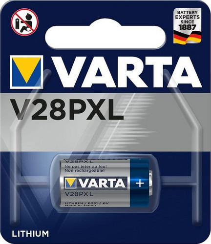 10St. Varta Electronics V28PXL Lithium 6231 6,0V 170mAh 10St. Varta Electronics V28PXL Lithium 6231 6,0V 170mAh