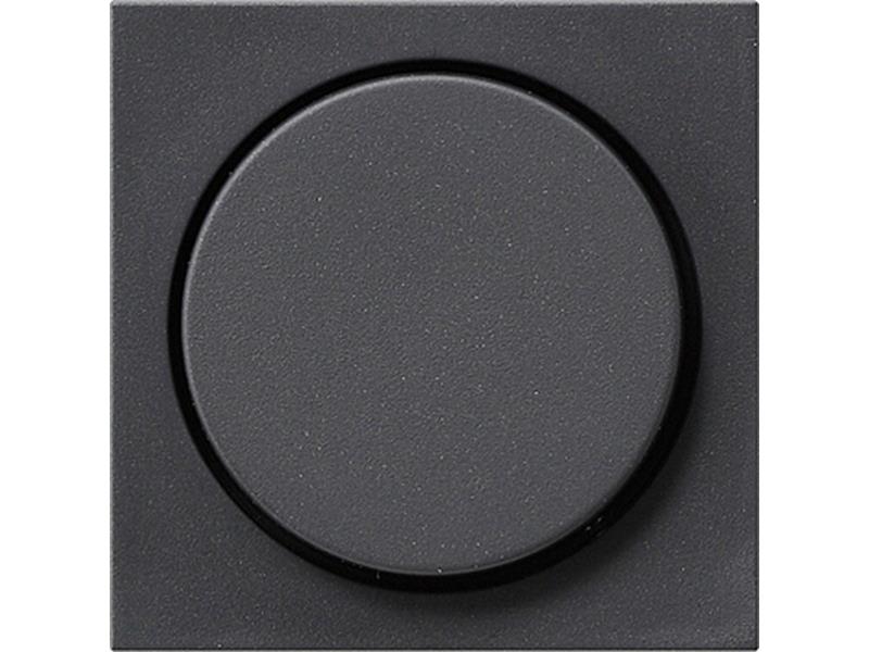 1St. Gira 065028 Abdeckung Drehdimmer System 55 Anthrazit