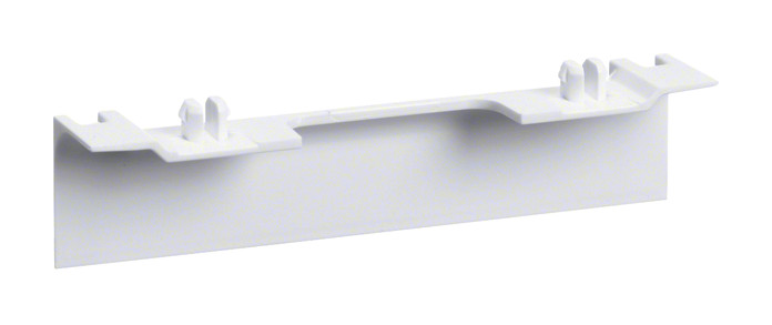 1St. Hager SL20055AC9016 Geräteträgerschürze für Geräteträger universal design SL 20x55mm verkehrsweiß