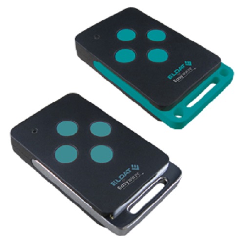 1St. Eldat Handsender RT42S5004A01-21K Secwave 868MHz 4-Kanal sw/Spange chrom