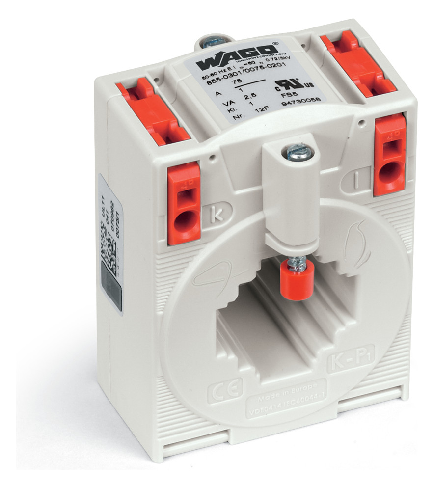 100St. Wago 855-305/100-201 Aufsteck-Stromwandler Primärer Bemessung