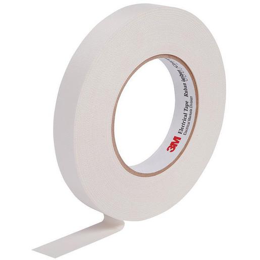 20m 3M 27 Glasfasergewebeband, Weiß, 19 mm x 20 m, 0,18 mm ET 27 19X20