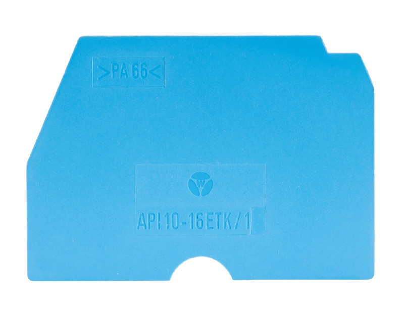 100St. Wieland API 10-16 ETK/1/V0 Abschlussplatte-API 10-16 ETK/1/V0