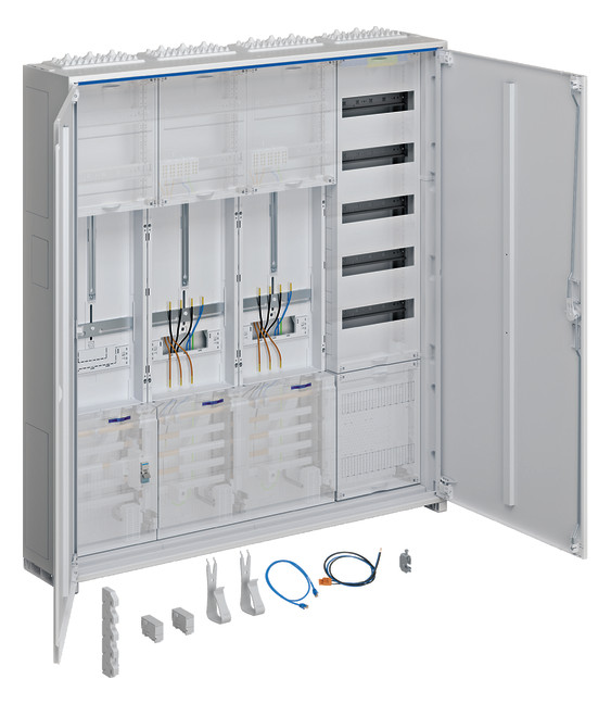 1St. Hager ZB342U25LS KS, universZ, 1100x1050x205mm, 2ZP