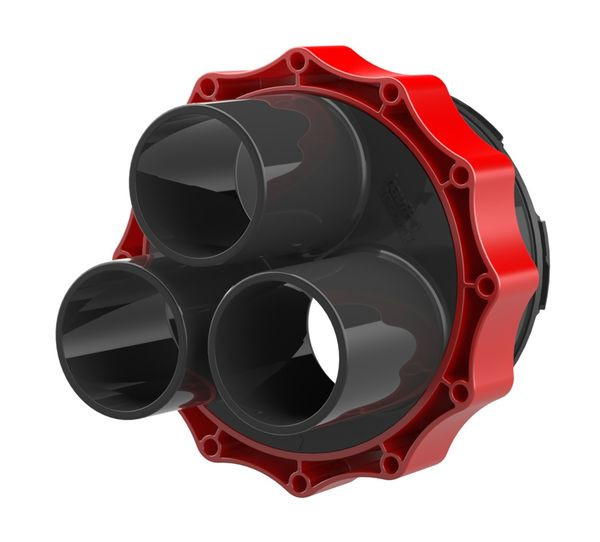 1St. HAUFF HSI150 D3x58 KS Systemdeckel zur Kabelabdichtung