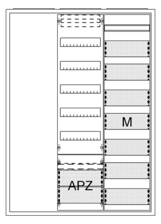 1St. Striebel & John AA37A1AM AA37A1AM Ausbauschrank, AP A37 1F1V5A2M1