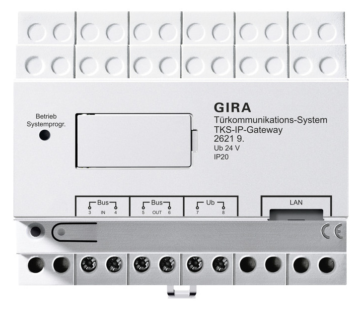 1St. Gira 262198 TKS-IP-Gateway (2.Generation) 10 Liz.