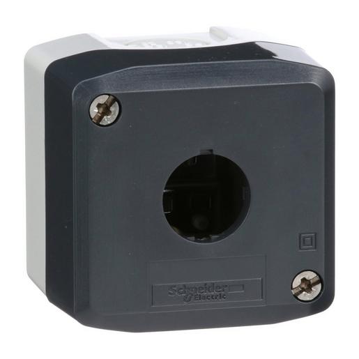 1St. Schneider Electric XALD01 Leergehäuse, XAL-D, Kunststoff, 1 Bohrung 1St. Schneider Electric XALD01 Leergehäuse, XAL-D, Kunststoff, 1 Bohrung