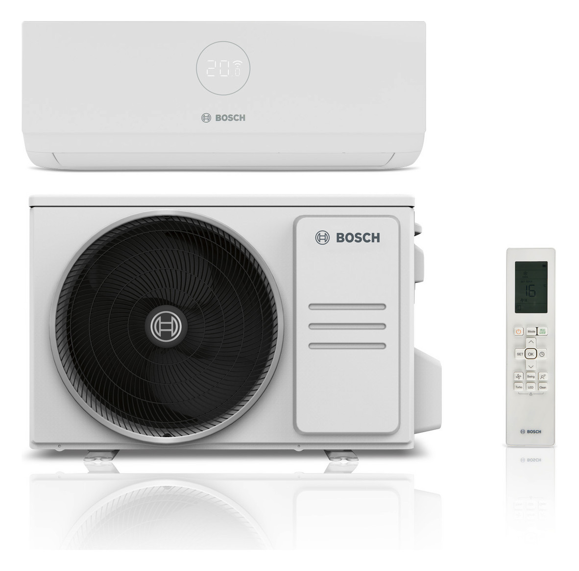 1St. Bosch CL3000I Set 53 E Klimapaket 5,3 kW, A++