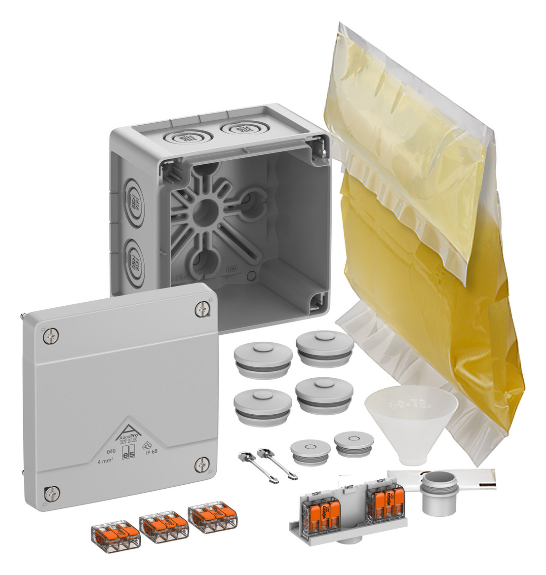 1St. Spelsberg Abox Pro XT SLK-42 Abzweigkasten, Schutzart IP68