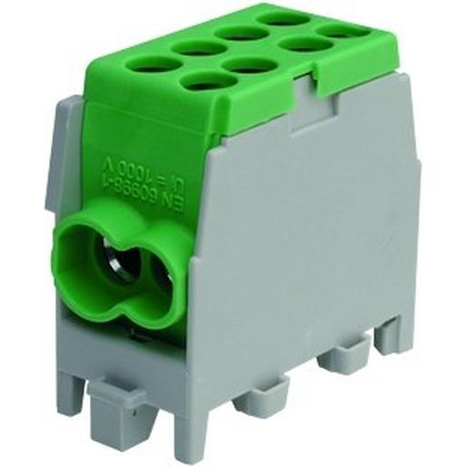 1St. HLAK 35-1/2 M2 grün minimodulare Hauptleitungs-Abzweigklemme HLAK 35-1/2 M2 grün