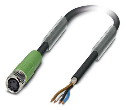 1St. Phoenix SAC-4P- 3,0-PUR/M 8F Sensor-/Aktor-Kabel
