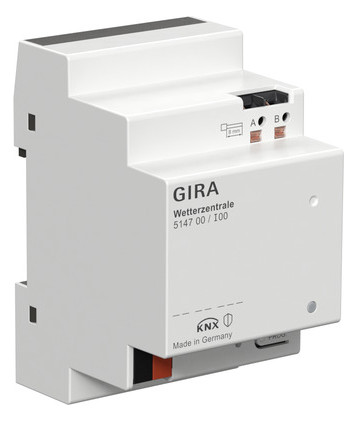 1St. Gira 514700 Wetterzentrale KNX REG