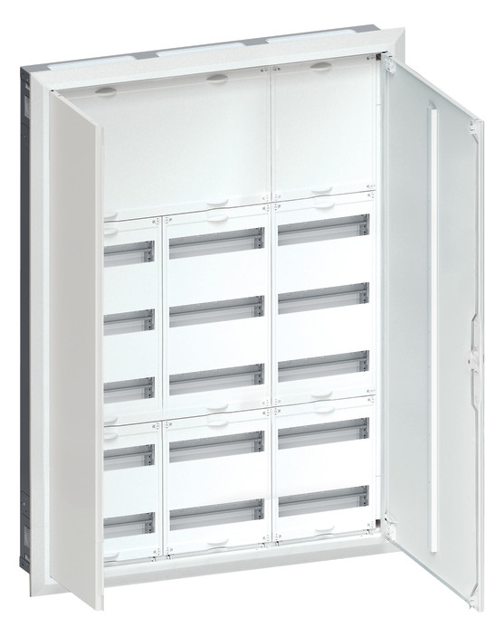 1St. Hager FWU73N Feldverteiler UP,3x7 Reihen, mit Abd.