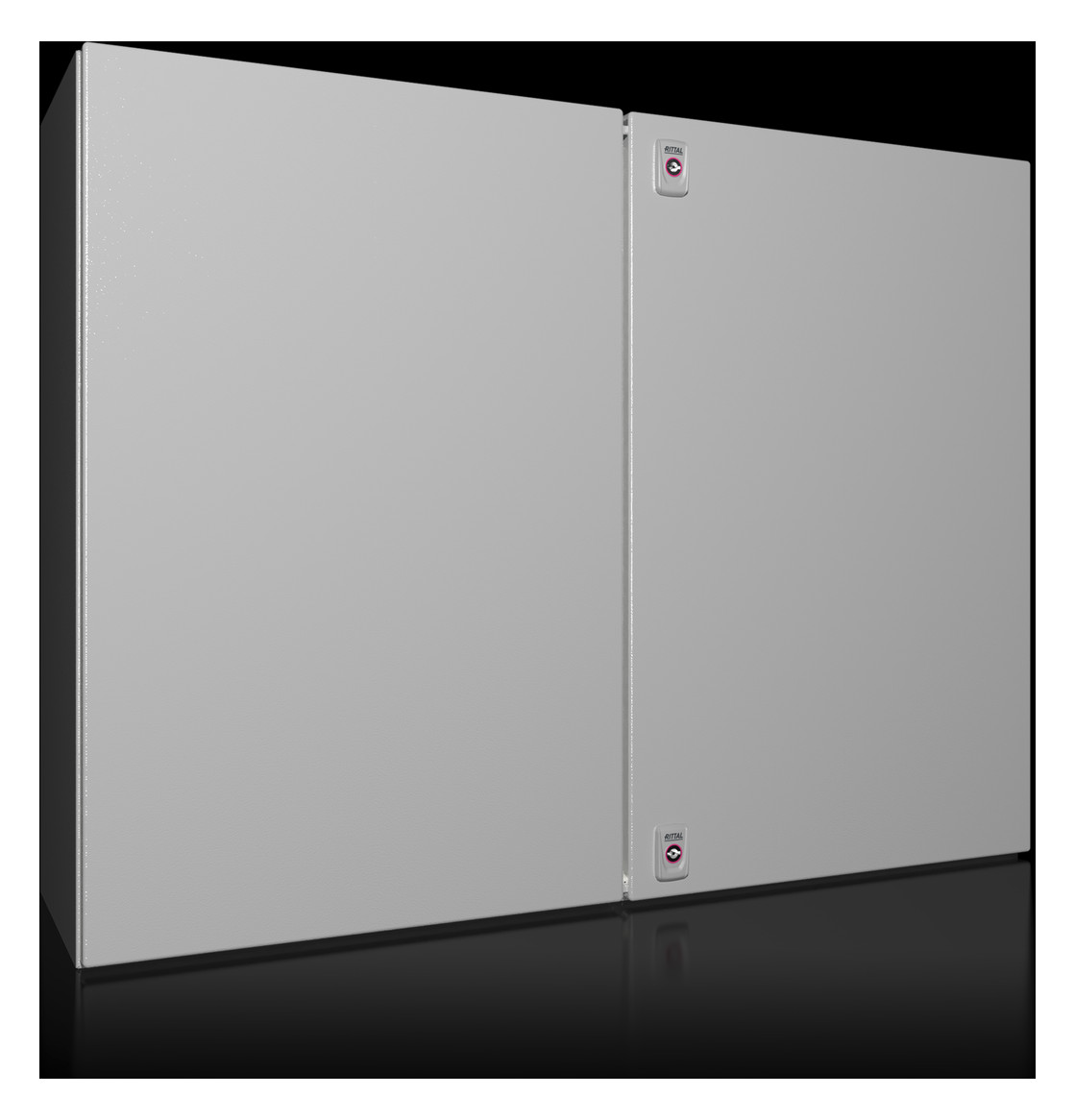 1St. RITTAL AX 1130.000 Kompakt-Schaltschrank AX, 2-türig, BHT 1