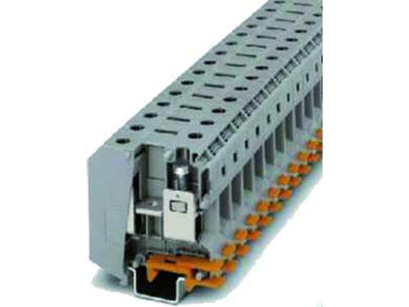 1St. Phoenix UKH 50 Hochstromklemme 1000 V 150 A Schraubanschluss Anzahl der Anschlüsse: 2 16 mm² - 70 mm² AWG: