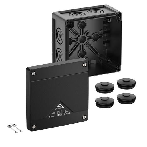 1St. Spelsberg Abox Pro 060-L/sw Abzweigkasten