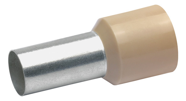 50St. Klauke 179B Aderendhülsen isoliert DIN 46228 Teil 4, 35 mm², 30 mm Länge