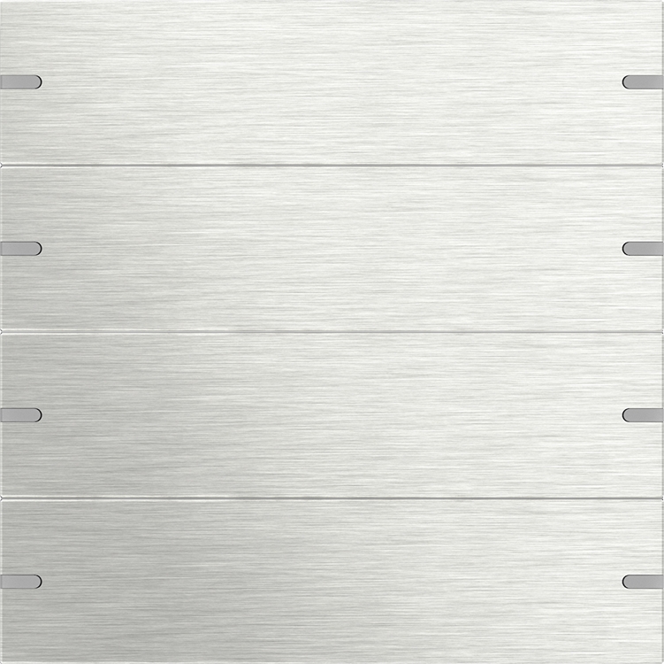 1St. Gira 5024219 Wippenset 4f Tastsens.4 TS4 Edelstahl