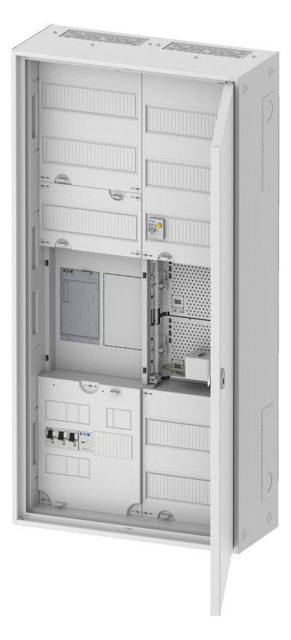 1St. Eaton ZSD-ZV-1100-BKE-I/AP Zählerschrank eHZ 1.100 mm EVCI  Bestückt + vorverdrahtet