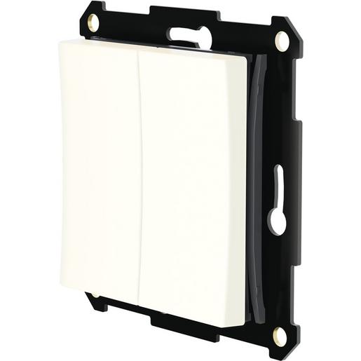 1St. PLEJD WPH-01-55W Funktaster f. 55mm Rahmen weißWPH-01-55W