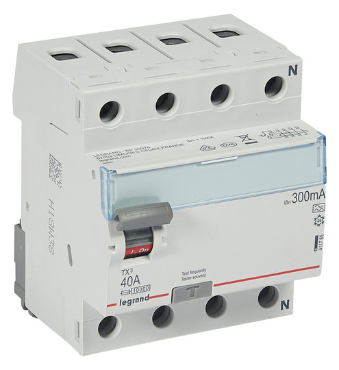 1St. Legrand Tx3 FI-Schalter 40A 4P 300Ma 411785 A 4x40A-0,3A