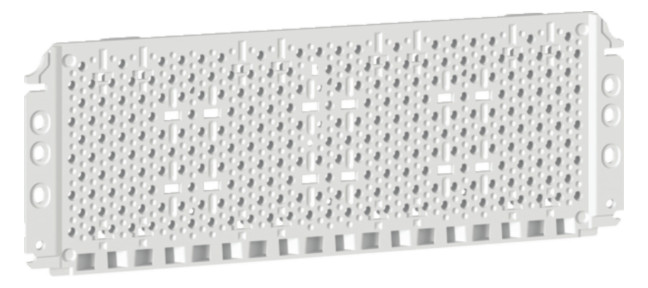 1St. Hager VZ00LK Montageplatte,volta,segmentiert,