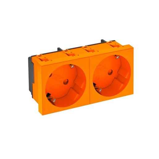 1St. OBO Bettermann STD-D3S ROR2 Steckdose 33 , 2-fach Schutzkontakt 250V