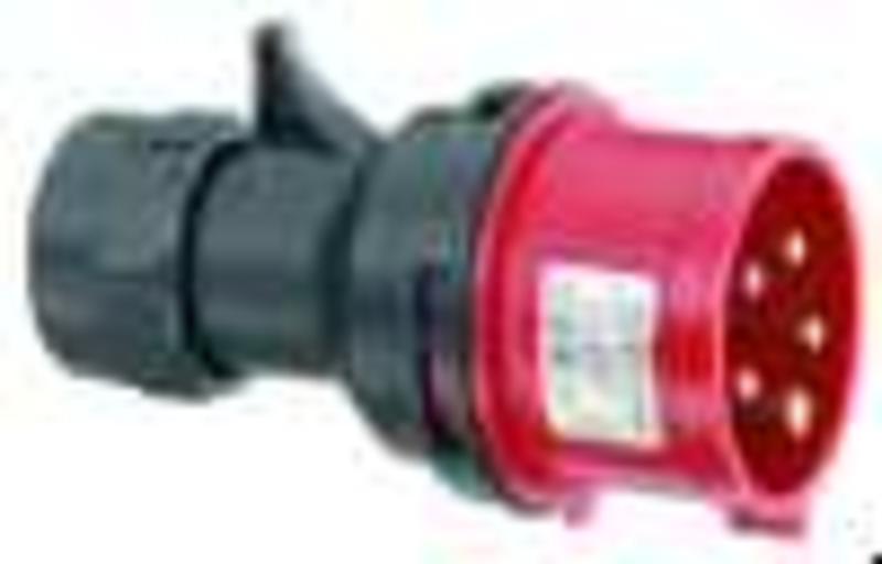 1St. ABL S51S30 CEE-Stecker gerade 16A / 5polig / 6h / IP44...