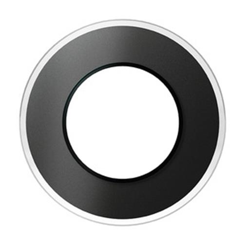 1St. Elso WDE011424 Rahmen für Steckdose, 2-fach schwarz