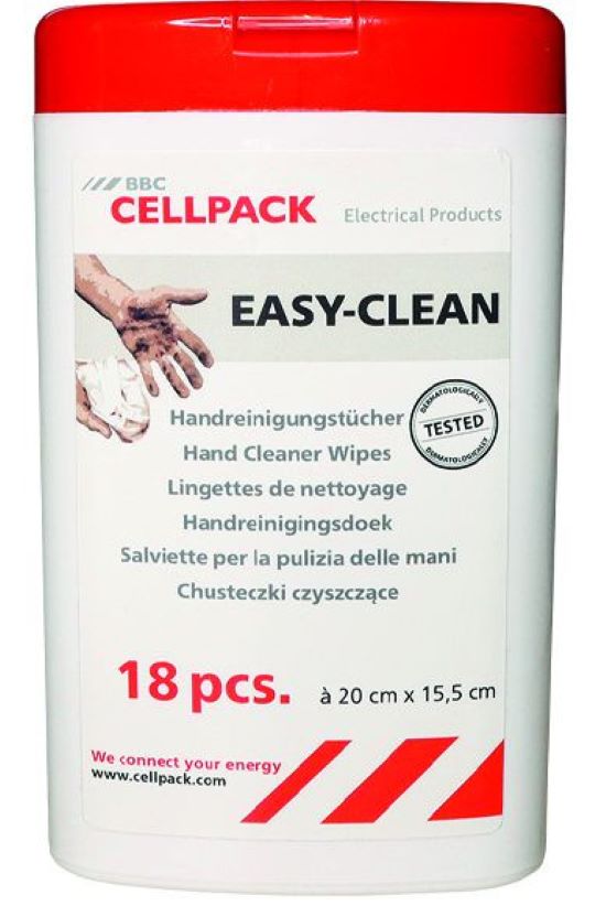 1St. Cellpack  Reinigungstuch/Easy-Clean/18/Dose