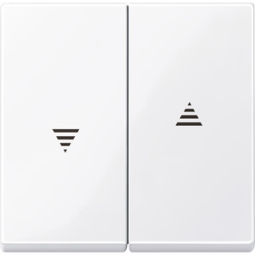 1St. Merten 432425 Wippe für Rollladenschalter und -taster, aktivweiß glänzend, System M 1St. Merten 432425 Wippe für Rollladenschalter und -taster, aktivweiß glänzend, System M