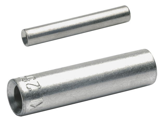 100St. Klauke SV6 Stoßverbinder für Massivleiter, 6 mm², Cu verzinnt