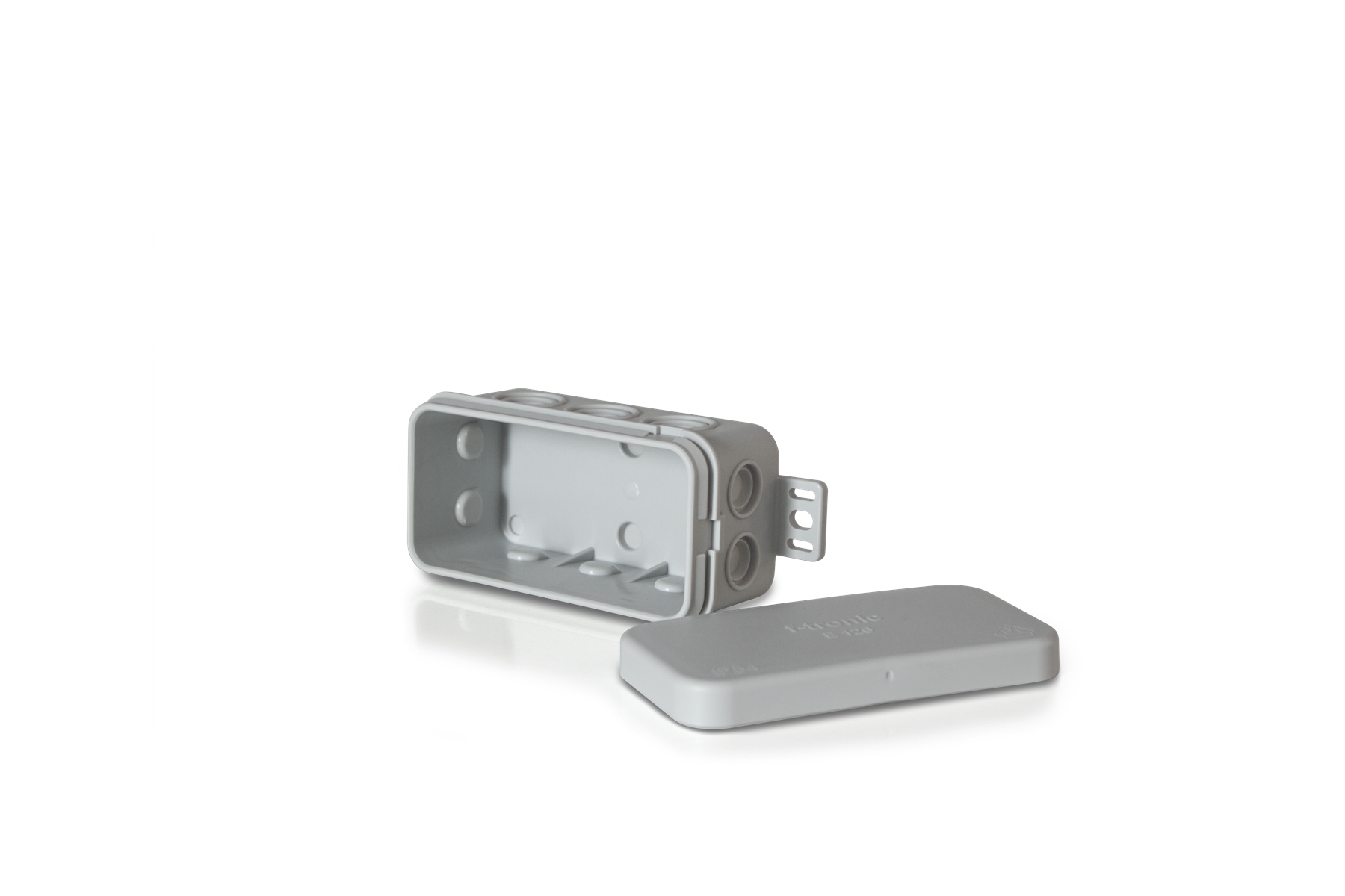 10St. F-Tronic E126 FR Abzweigkasten E126, 85x44x40mm, IP54, gr 7340141