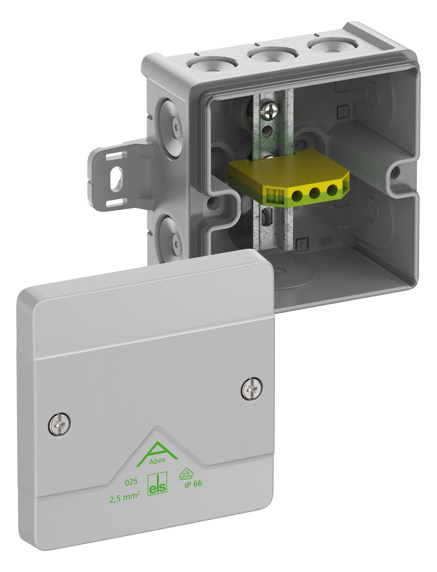 1St. Spelsberg Abox 025 AB-Pot Abzweigkasten, Schutzart IP66