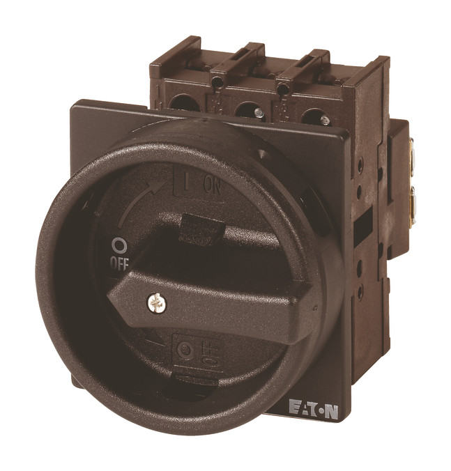 1St. Eaton 053111, P1-32/EA/SVB-SW Hauptschalter, 3-polig, 32 A, HALT-Funktion, abschließbar in 0-Stellung, Einbau