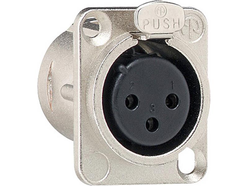 1St. Gira 003600 XLR D-Serie Flanschbuchse 3-p Zubehör